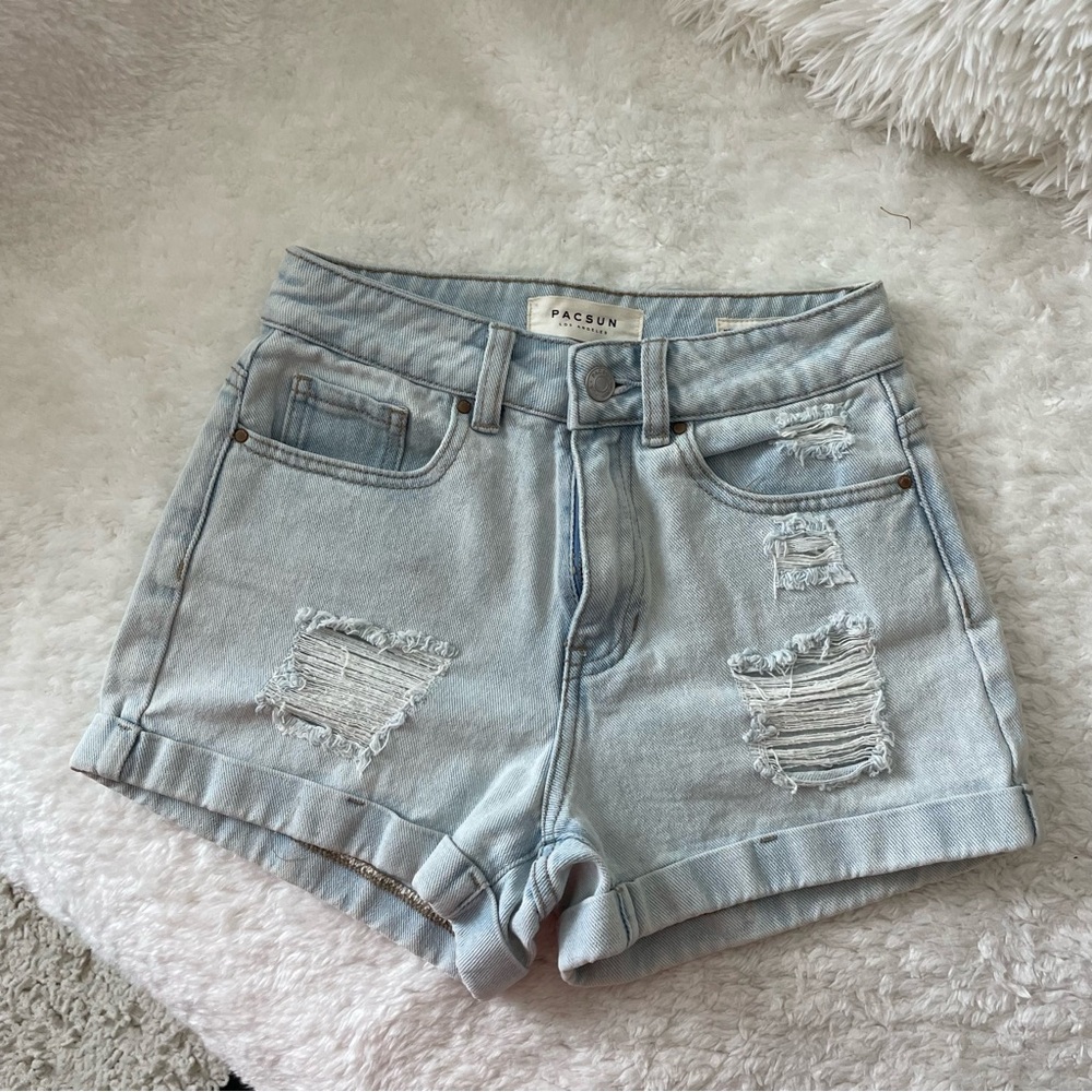 Pacsun Ripped Mom Shorts